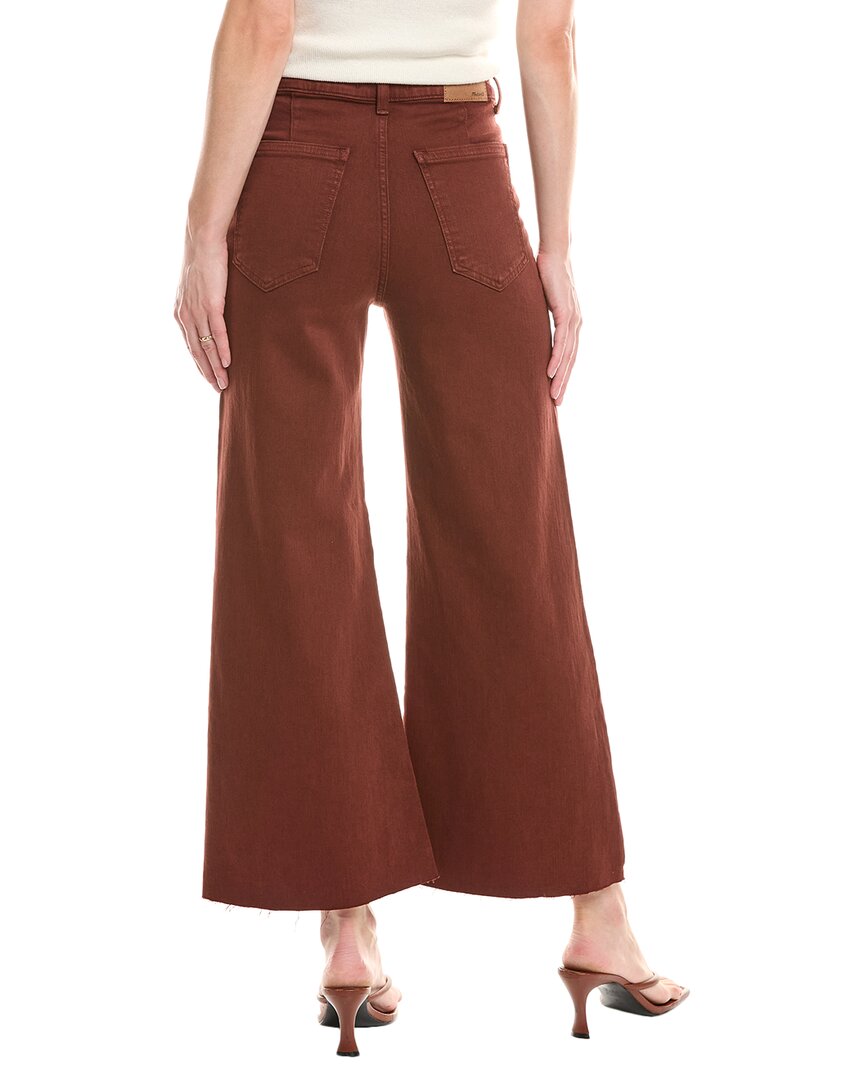 Madewell Henna Flared Wide Leg Crop Jean