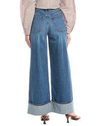 Madewell Fannin Wash Super Wide Leg Jean