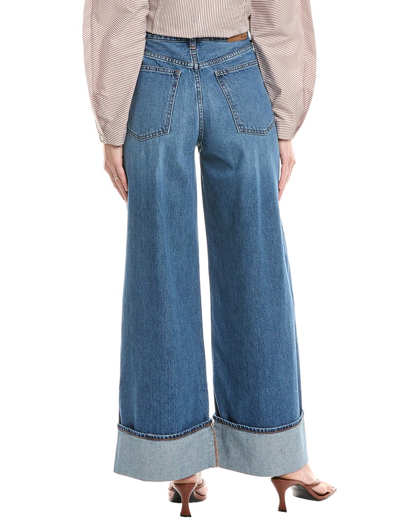 Madewell Fannin Wash Super Wide Leg Jean