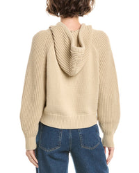 Madewell Open-Neck Ribbed Hoodie