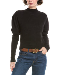 Madewell Lightweight Juliette Puff Sleeve Alpaca-Blend Sweater