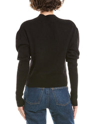 Madewell Lightweight Juliette Puff Sleeve Alpaca-Blend Sweater