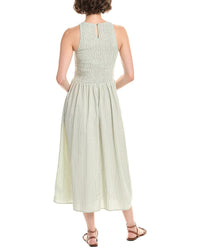 Madewell The Melody Smocked Midi Dress