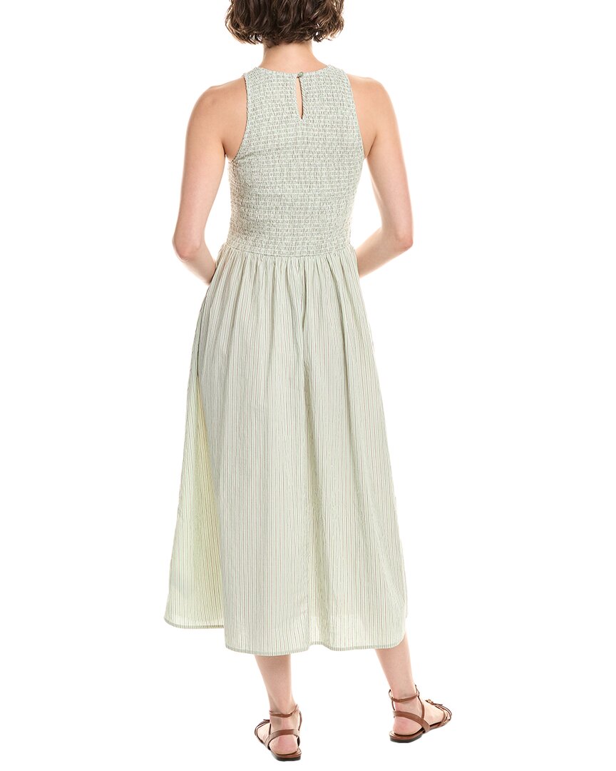 Madewell The Melody Smocked Midi Dress