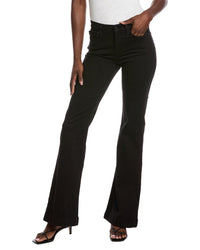 7 For All Mankind Dojo Night Black Kick Flare Jean