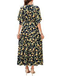 Orniya Linen Maxi Dress