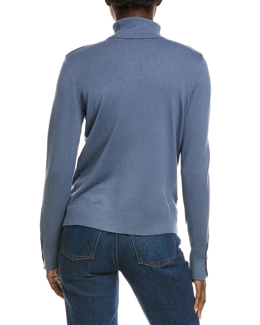 Joseph A. Joseph A. Button Cuff Turtleneck