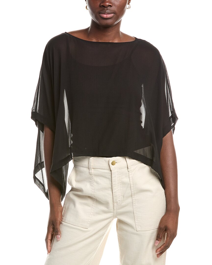 Eileen Fisher Silk Poncho