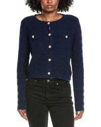 Laundry By Shelli Segal Boucle Sweater Cardigan