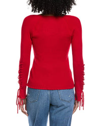 Laundry By Shelli Segal Tie Sleeve Sweater