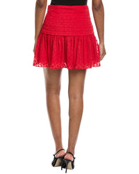 Laundry By Shelli Segal Ruffle Mini Skirt