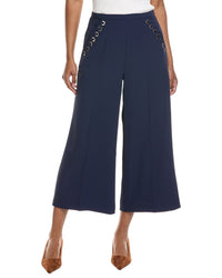 Laundry By Shelli Segal Grommet Lacing Culotte