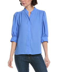 Cece Open Collar Top