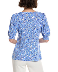 Cece Shirred Top