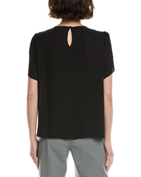 Cece Tulip Sleeve Shirred Neck Top