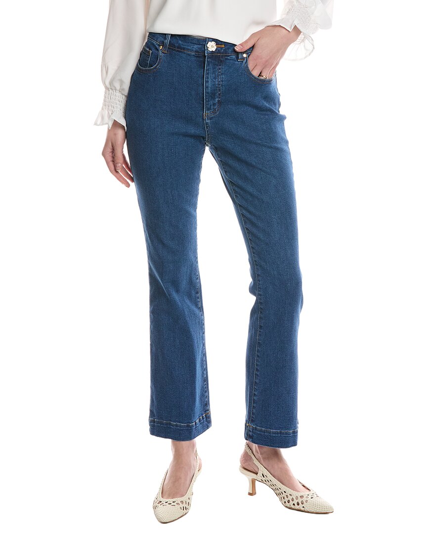 Cece Fit & Flare Denim Pant
