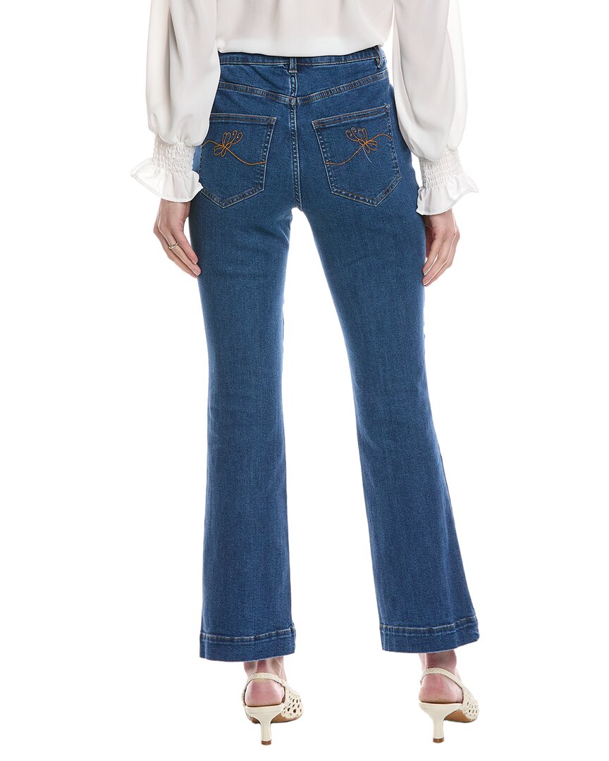Cece Fit & Flare Denim Pant