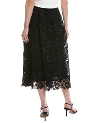 Cece Lace A-Line Midi Skirt