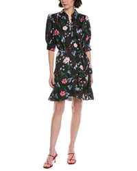 Cece Pleated Mini Dress