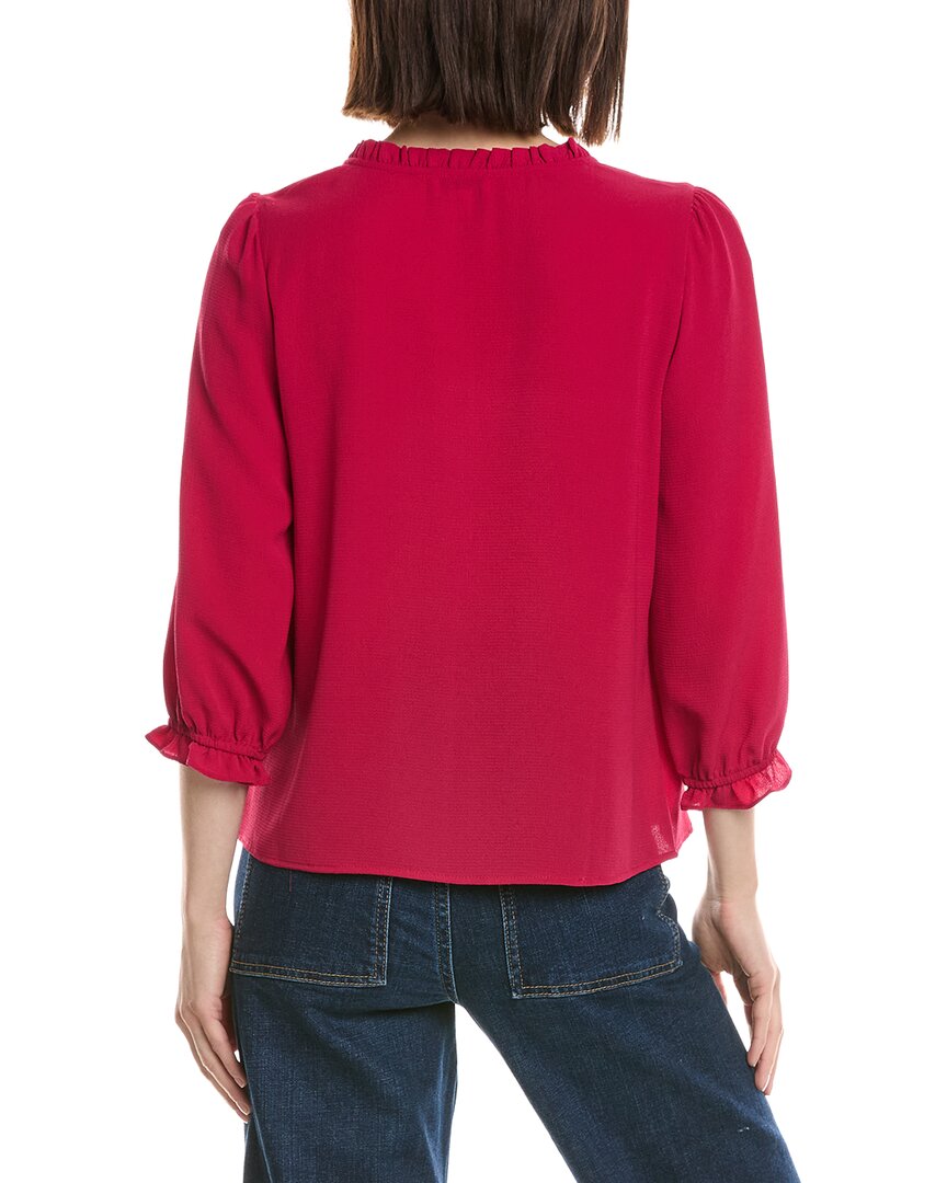 Cece 3/4 Sleeve V-Neck Blouse