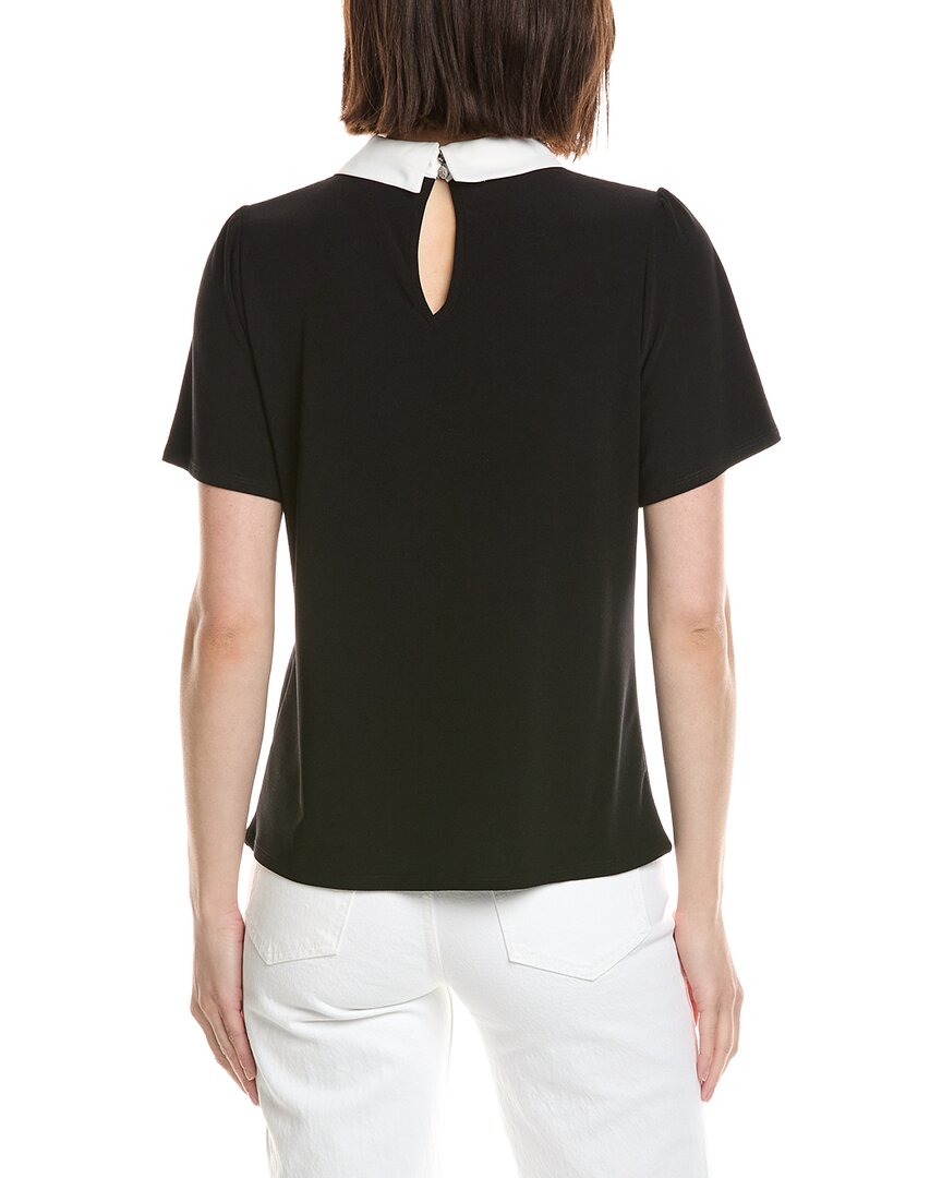 Cece Short Sleeve Collared Blouse
