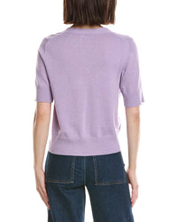 Cece V-Neck Wool-Blend Cardigan
