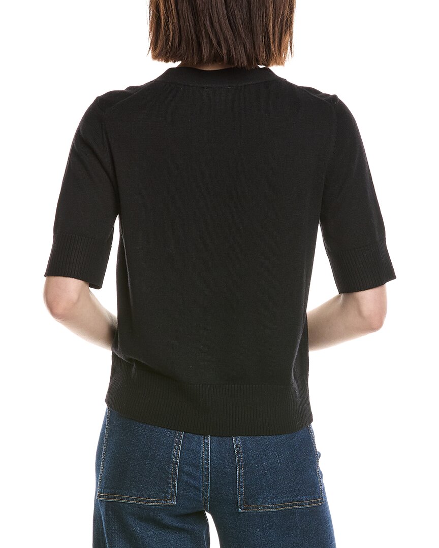 Cece V-Neck Wool-Blend Cardigan