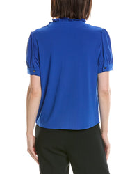 Cece Ruffle Trim Blouse