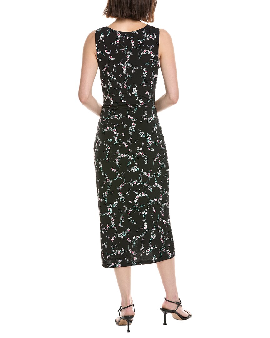 Cece Wrap Front Midi Dress