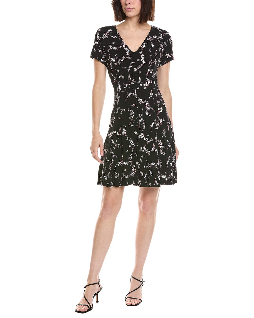 Cece Princess Seam V-Neck Knit Dress