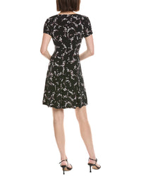 Cece Princess Seam V-Neck Knit Dress