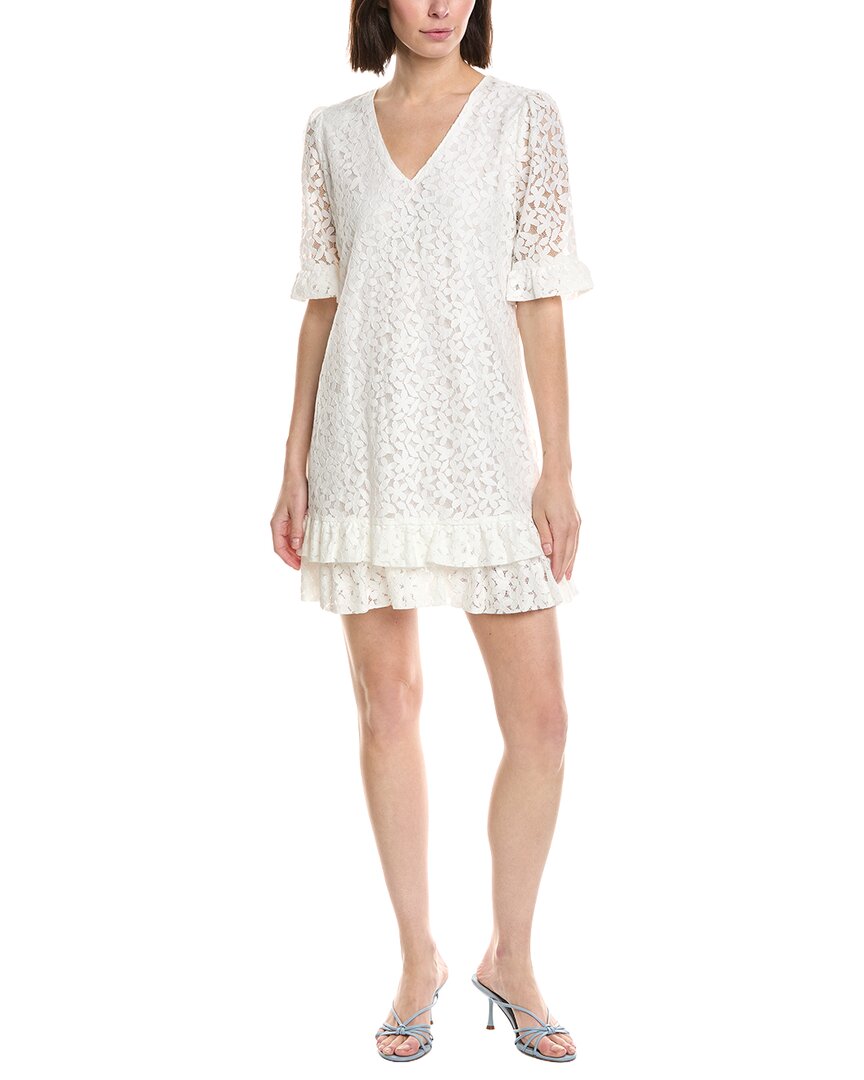 Cece Lace V-Neck Shift Dress