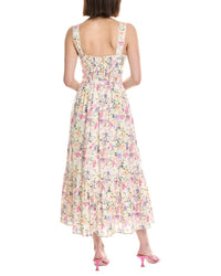 Cece Linen-Blend Midi Tank Dress