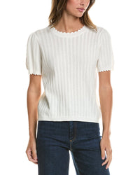 CeCe Cece Pointelle Sweater