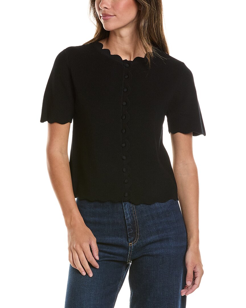 CeCe Cece Scallop Edge Top