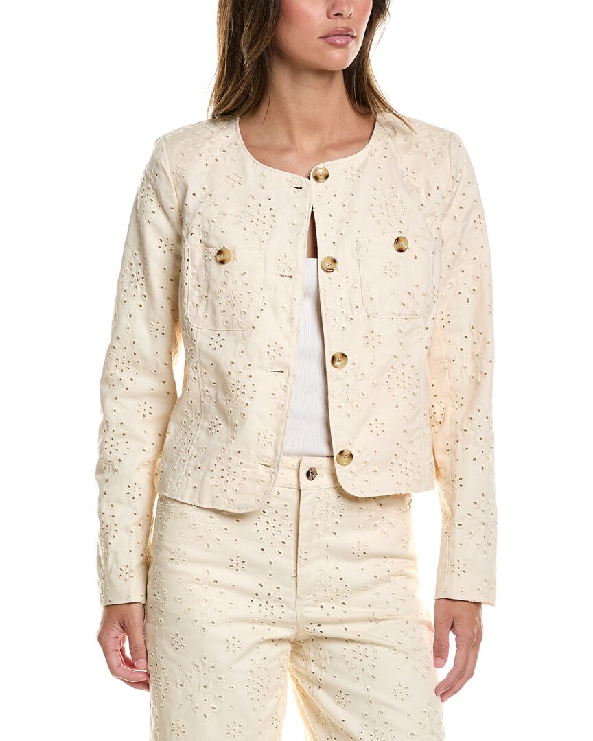 CeCe Cece Broderie Jacket