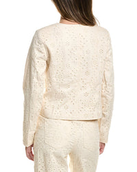 CeCe Cece Broderie Jacket