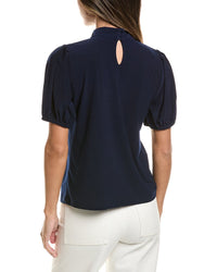 CeCe Cece Tie Neck Bow Knit Top