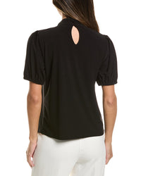 CeCe Cece Tie Neck Bow Knit Top