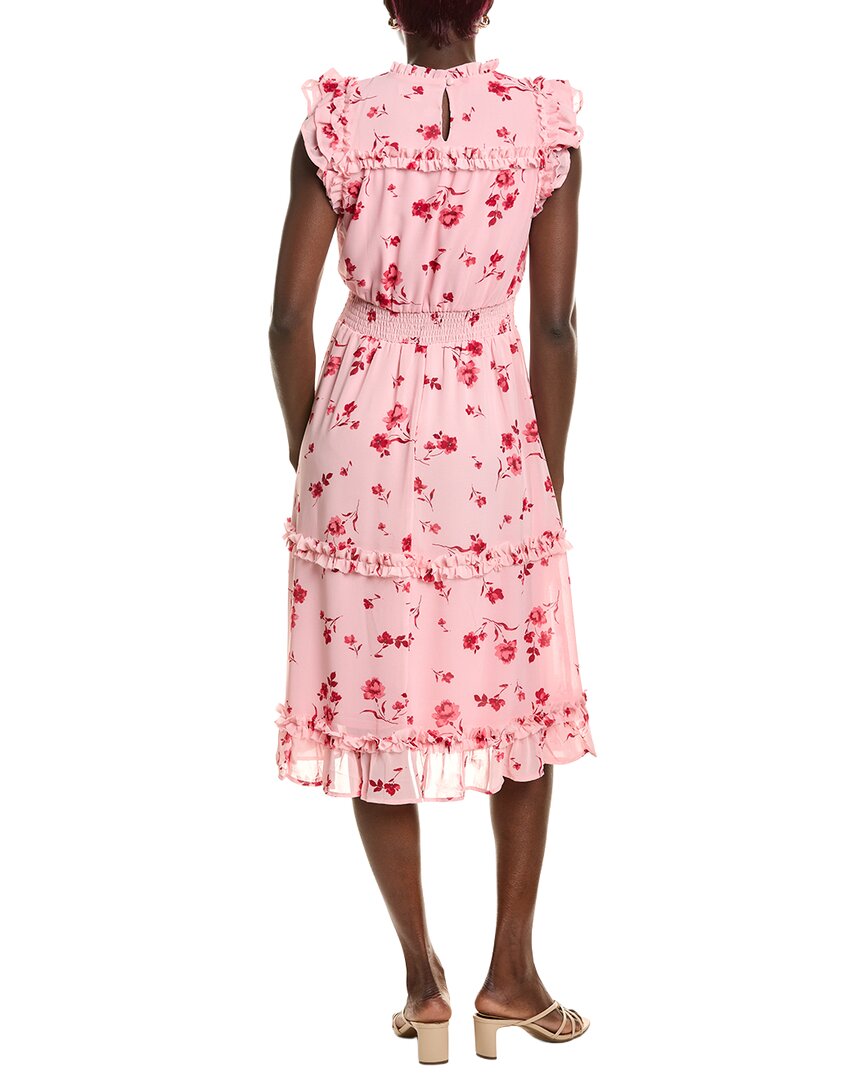 CeCe Cece Printed Midi Dress