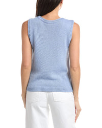 St. John Scoop Neck Knit Tank Top