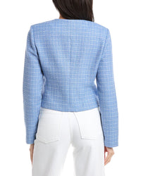 St. John Collarless Boxy Jacket