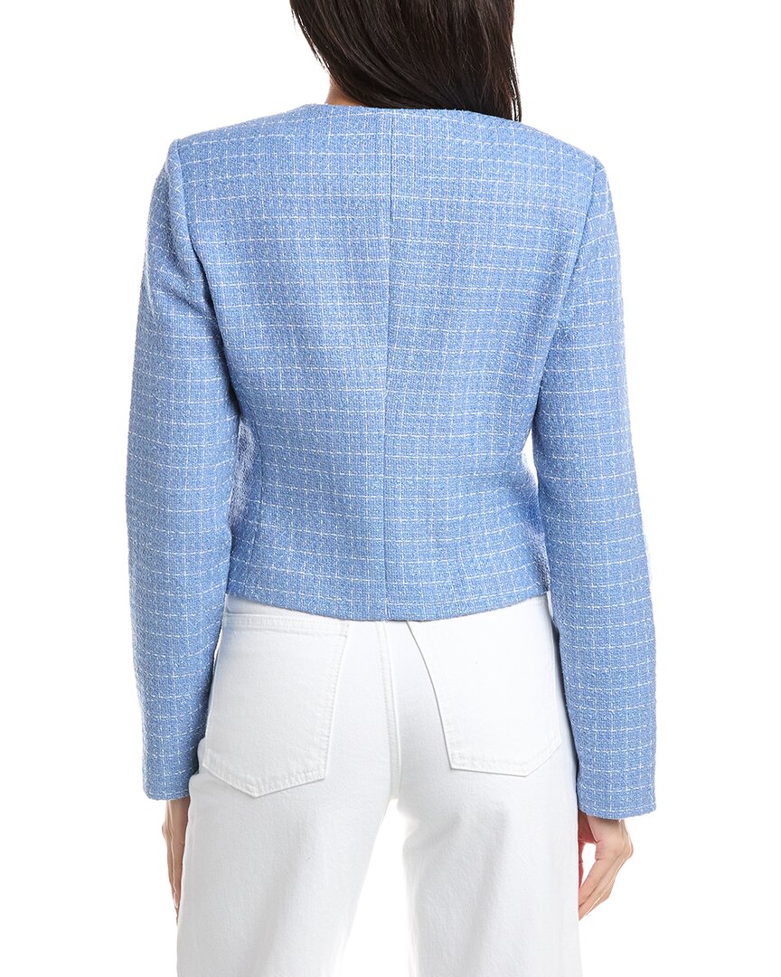 St. John Collarless Boxy Jacket