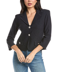 St. John Fitted Knit Jacket