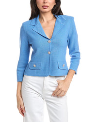 St. John Fitted Knit Jacket