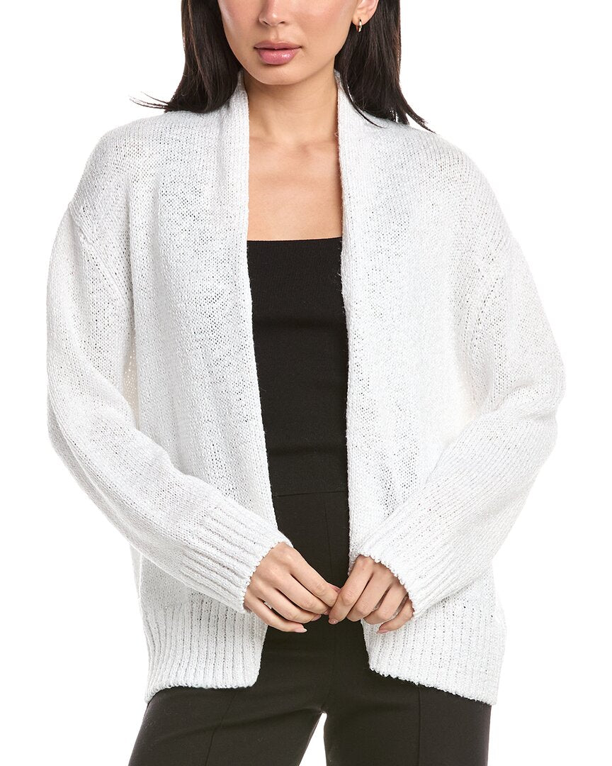 St. John Relaxed Shawl Collar Cardigan