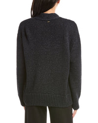 St. John Relaxed Shawl Collar Cardigan