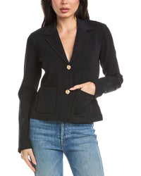St. John Fitted Knit Jacket