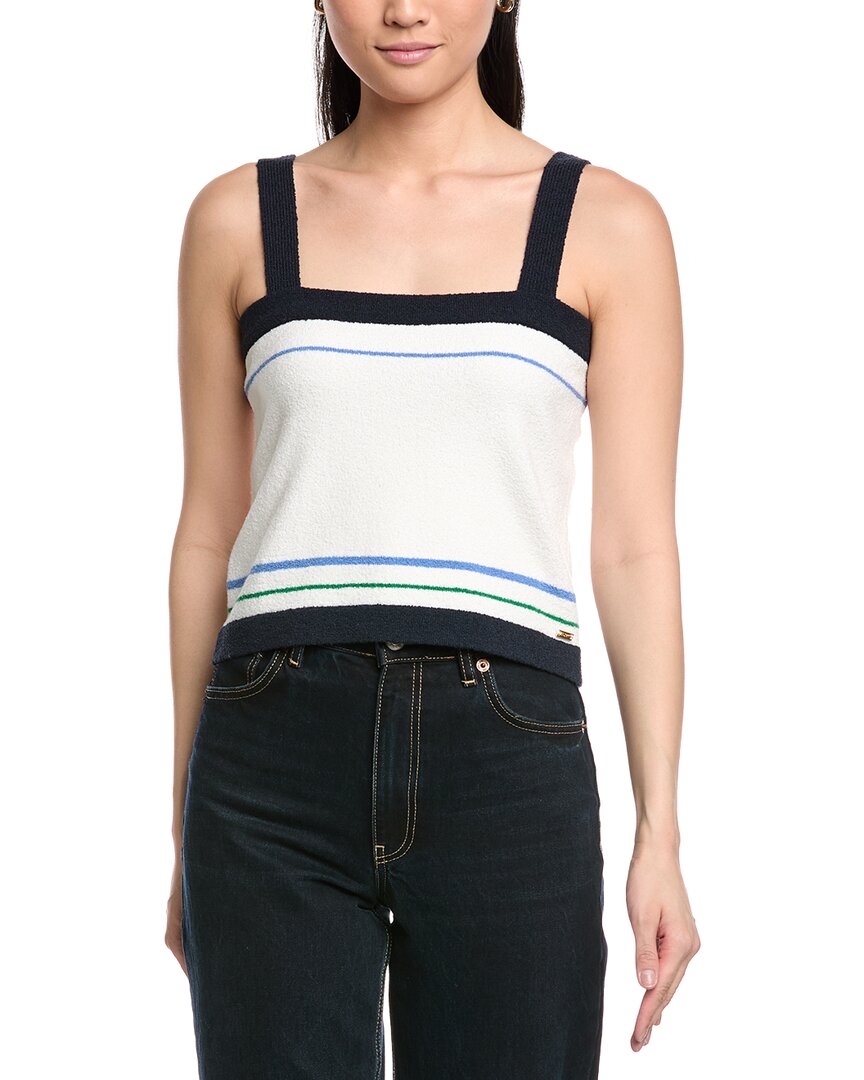 St. John Two Stripe Wool-Blend Tank