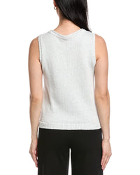 St. John Scoop Neck Knit Tank